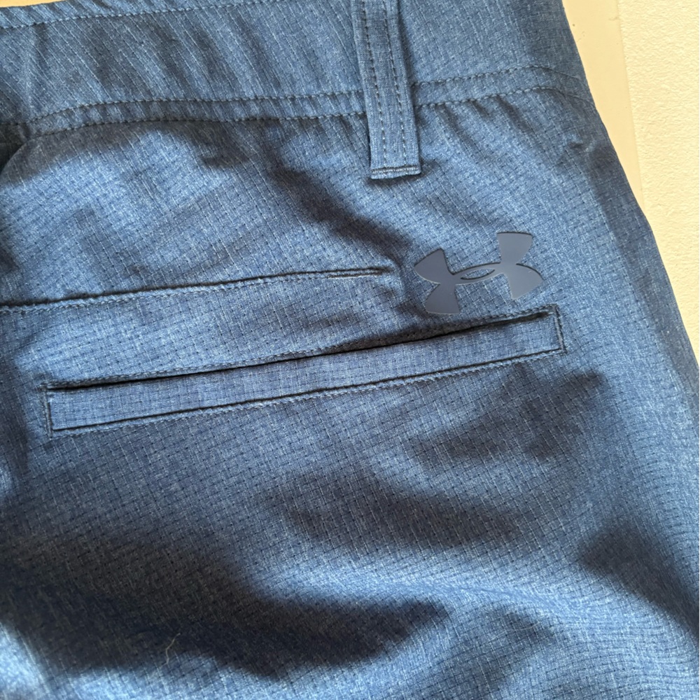 Under Armour Men’s Golf Pants Blue Size 30x32 - Picture 7 of 9